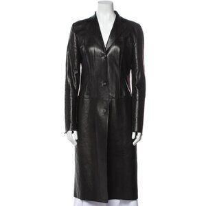 Tom Ford Gucci Leather Blazer Dress Trench IT 40 / US Small